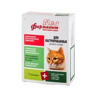 Фармавит Neo для кастрированных котов и кошек, 60 таблеток